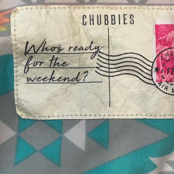 Chubbies Short Sleeve Button Down - Small - Picture 4 of 6